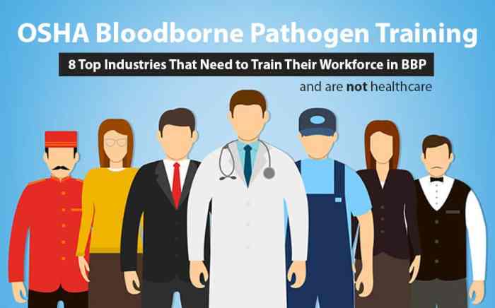 Bloodborne pathogens training practitioners licensed physicians independent marge mcfarlane