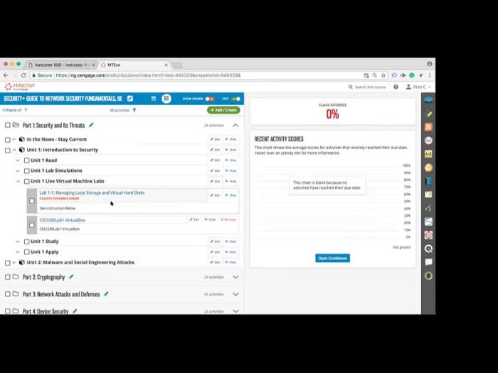 Live virtual machine lab 3.2: module 03 determining security vulnerabilities